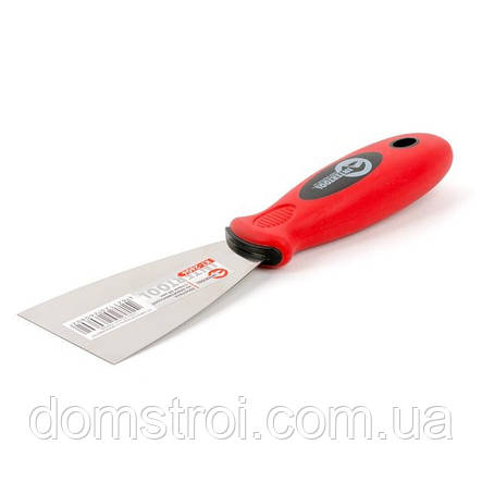 Шпатель з нержавіючої сталі PROFI INTERTOOL (KT-2606) 65 мм, фото 3