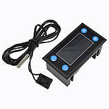 Терморегулятор W1213 з таймером (-40 °C...+120 °C), цифровий, з виносним датчиком температури термостат, фото 5