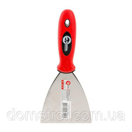 Шпатель з нержавіючої сталі PROFI INTERTOOL (KT-2610) 100 мм, фото 1