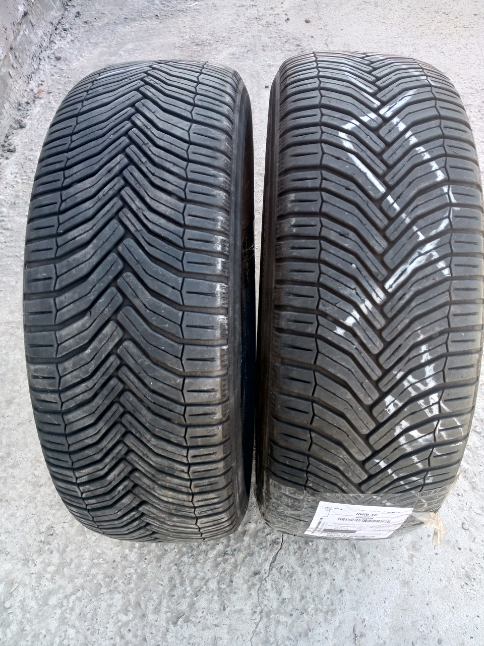 Пара зимніх шин 205/60/16, Michelin Cross Climate,з Германії без пробігу по Україні
