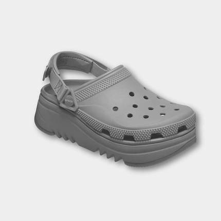 Crocs Classic Hiker Xscape Grey | Чоловічі та жіночі сабо Крокс Класик Хайкер Сірі, фото 3