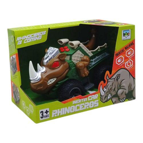 Джип-монстр "Норогог", світло, звук, на батарейках (коричневий), фото 1