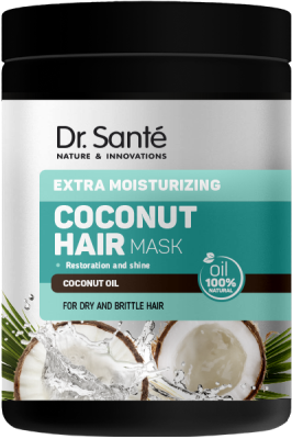 Маска для волосся Dr.Sante Coconut Hair Екстразволоження 1000 мл