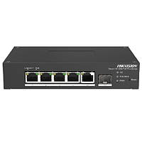 4-портовий керований Hikvision PoE 10/100 Мбіт/с DS-3T1306P-SI/HS.