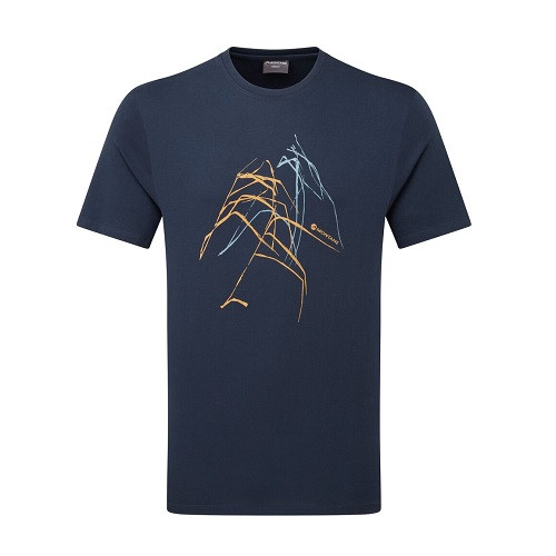 Футболка Montane Abstract Mountain T-Shirt, фото 1