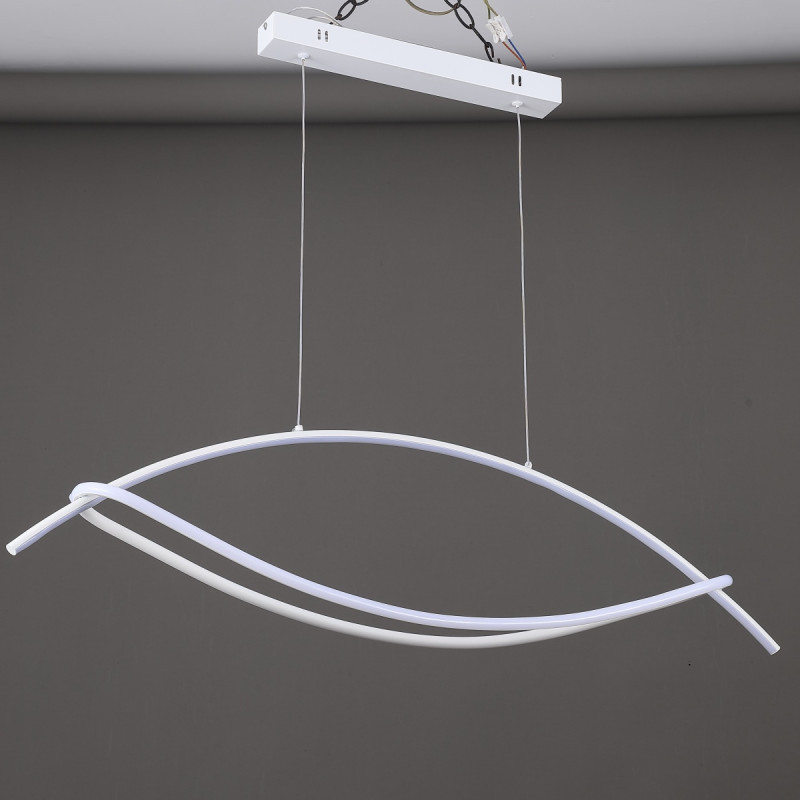 Світлодіодна люстра з пультом FP 24008-WT, фото 1