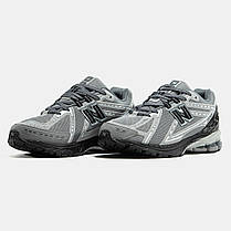 Чоловічі Кросівки New Balance 1906R Grey Black / Нью Беланс 1906Р Сірі з Чорним, фото 5