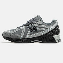 Чоловічі Кросівки New Balance 1906R Grey Black / Нью Беланс 1906Р Сірі з Чорним, фото 4