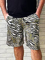 Мужские летние легкие шорты оптом большого размера батал ткань холодок масло с карманами р.56 60 64 68