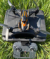 Професійний квадрокоптер з подвійною камерою потужний дрон із 4K HD запасними лопатями та БК двигунами