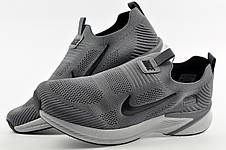 Літні кросівки без шнурків Nike чоловічі, фото 4