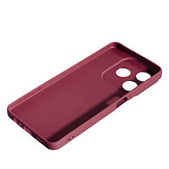 Силіконовий чохол SMTT для Realme C63 Bordo