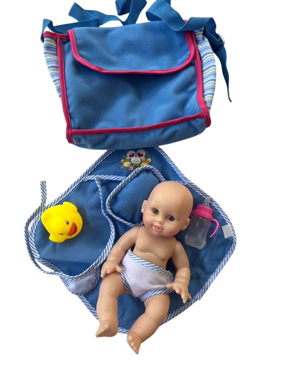 Музичний пупс в сумці (з ковдрою та аксесуарами) 0825I-13, фото 1