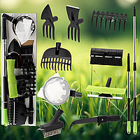 Садовий інструмент Garden Line LAR1555 Посадкові інструменти (набір 10 в 1) Набір інструментів для саду та городу