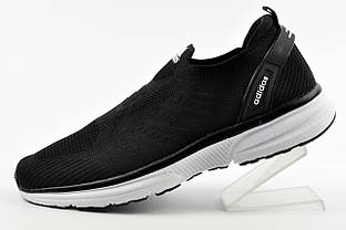 Сліпони чоловічі Adidas без шнурків сітка 45р.