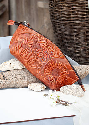 Косметички шкіряні Elegant