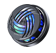 Магнітний кулер для охолодження телефона з RGB підсвічуванням / Вентилятор охолоджувач для смартфона, фото 4