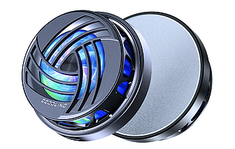 Магнітний кулер для охолодження телефона з RGB підсвічуванням / Вентилятор охолоджувач для смартфона, фото 3