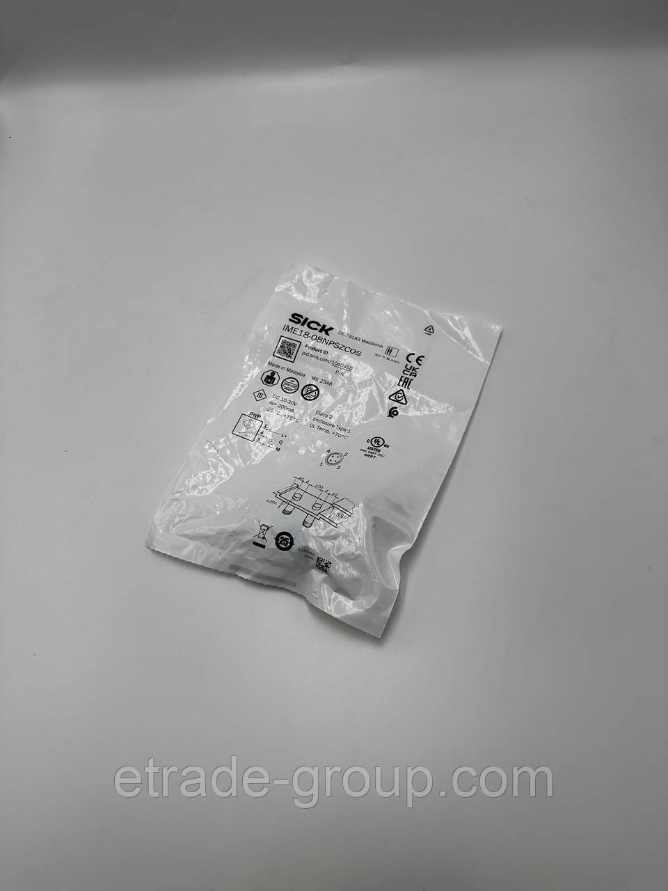 Індуктивний датчик 1040950 Sick IME18-08NPSZC0S