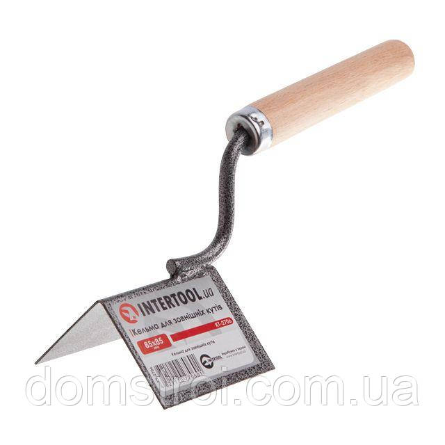 Кельма для зовнішніх кутів кельми INTERTOOL (KT-2706) 85*85 мм