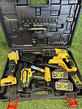 Набір 3в1 АКБ DeWalt 48 V (Шурупокрут DCD996 + КШМ DCG409 + перфоратор DCH133NT) Набір 3в1 Девольт, фото 3