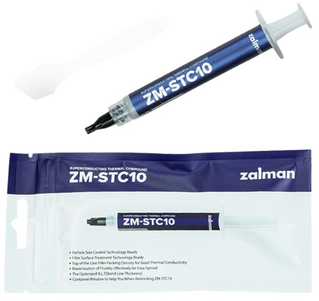 Термопаста Zalman ZM-STC10 2г Gray (ZM-STC10), фото 1