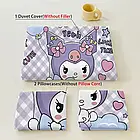 Набір дитячої постільної білизни без простирадла Sanrio Куромі Kuromi, фото 3