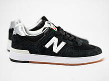 Кросівки New Balance CT 574 унісекс Black чорні з білим, фото 5