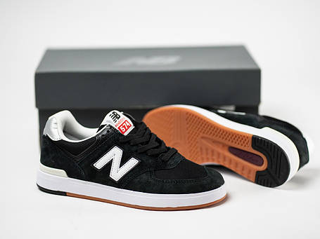 Кросівки New Balance CT 574 унісекс Black чорні з білим, фото 1