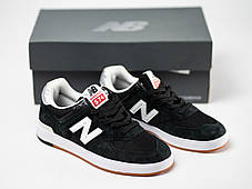 Кросівки New Balance CT 574 унісекс Black чорні з білим, фото 3
