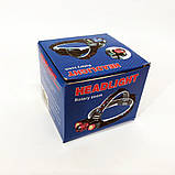 Універсальний налобний ліхтар 2117-T6+2COB 2х18650 3 світлодіоди 4 режими роботи свічення 1500 люмен, фото 3