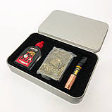 Запальничка бензинова в подарунковій коробці N3, сувенір запальничка, подарунки для чоловіків, фото 10