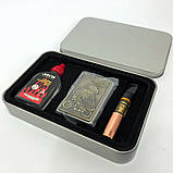 Запальничка бензинова в подарунковій коробці N5, запальничка вітрозахисна, запальничка бензин, фото 9