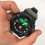 Годинник наручний чоловічий SKMEI 1965AG ARMY GREEN, Годинник армійський оригінал, Годинник спортивний. Колір:, фото 2