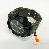 Годинник наручний чоловічий SKMEI 1965AG ARMY GREEN, Годинник армійський оригінал, Годинник спортивний. Колір:, фото 7