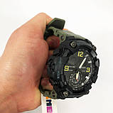 Годинник наручний чоловічий SKMEI 1965AG ARMY GREEN, Годинник армійський оригінал, Годинник спортивний. Колір:, фото 10