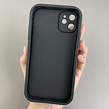 Чохол для Apple iPhone 11 чорний чохол із зеленими авокадо на телефон айфон 11 q06h, фото 2