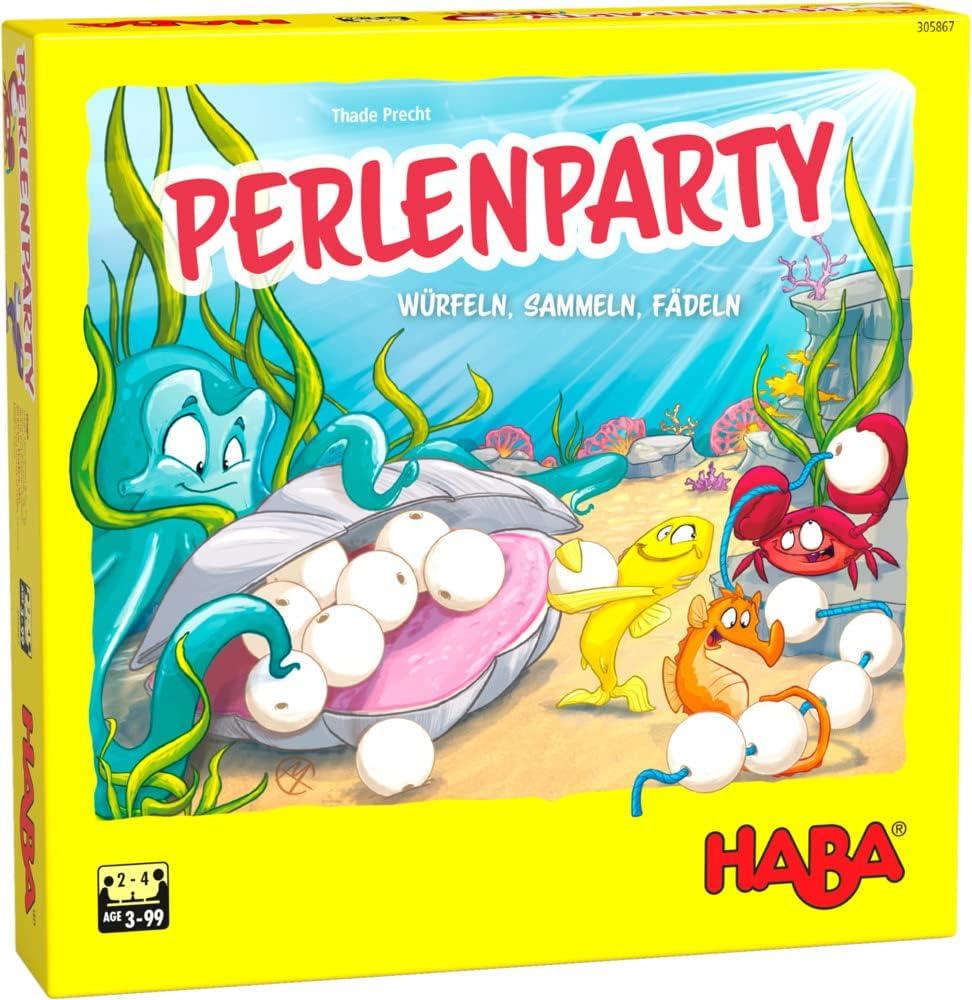 Настільна гра Перлинна вечірка, 3+. Haba Perlenparty