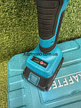 Акумуляторна болгарка Krafftec GWS-48 PRO (48V, 4 Ah) з регулятором обертів. КШМ Крафтек, фото 6