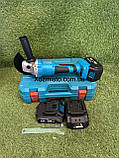 Акумуляторна болгарка Krafftec GWS-48 PRO (48V, 4 Ah) з регулятором обертів. КШМ Крафтек, фото 3