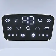 Шезлонг-колиска Mastela 8301 з мультинаправленим гойданням, 5 швидкостями, таймером і москітною сіткою, фото 6