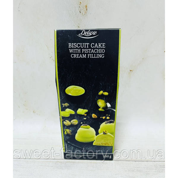 Печиво Deluxe Cake Pistachio Cream 150g, фото 1