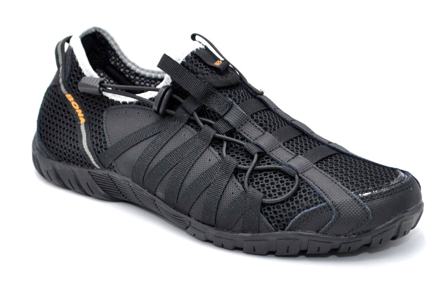 Кросівки чоловічі чорні Bona 31435C Бона сітка літні Розміри 44, фото 1