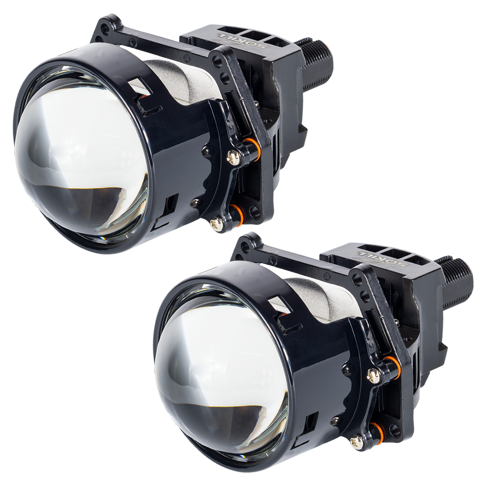 BiLED модуль основного світла SoKill BiLED SK-2UR 3.0" 65/72W 6K к-т., фото 1