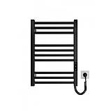 Рушникосушарка електрична 570х430 Mario HF Derby з таймером, чорна, гарантія, фото 2