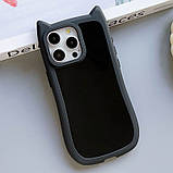 Чохол TPU GETMAN Cat Ears with CrossBody straps для Apple iPhone 14 Pro (6.1") | Через плече Black, фото 6