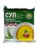 Суп гороховий із беконом брикет Ласочка 160 г