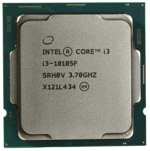 Процесор Intel Core i3 10105F LGA 1200 OEM (CM8070104291323)