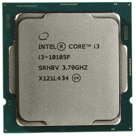 Процесор Intel Core i3 10105F LGA 1200 OEM (CM8070104291323)