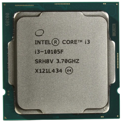 Процесор Intel Core i3 10105F LGA 1200 OEM (CM8070104291323), фото 1